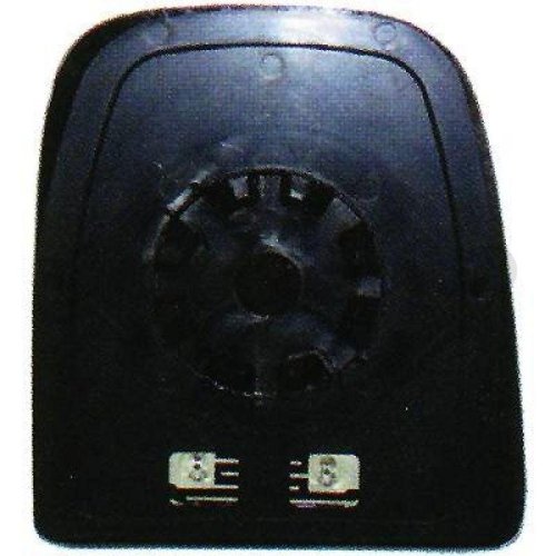 DIEDERICHS Vidro de espelho, espelho retrovisor exterior
