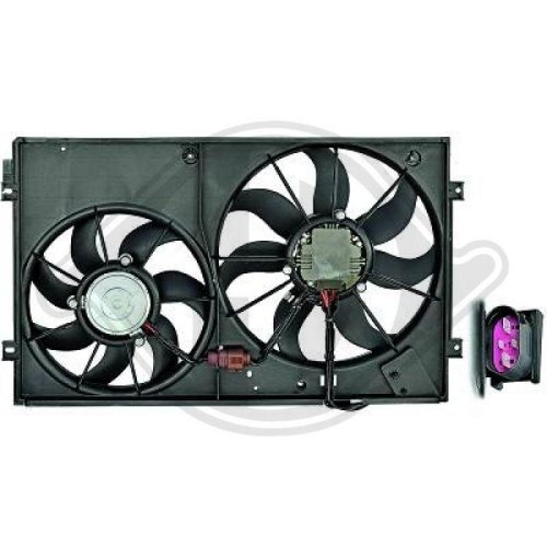 DIEDERICHS Ventilador, refrigeração do motor DIEDERICHS Climate