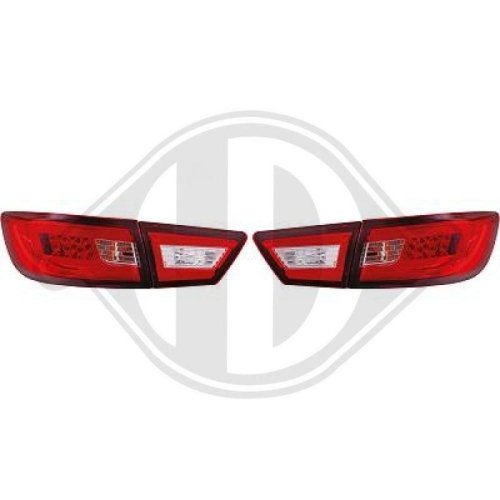 DIEDERICHS Jogo de farolins traseiros HD Tuning