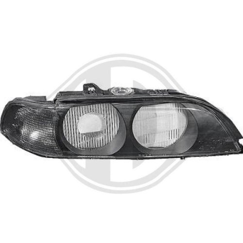 DIEDERICHS Vidro difusor, farol principal HD Tuning