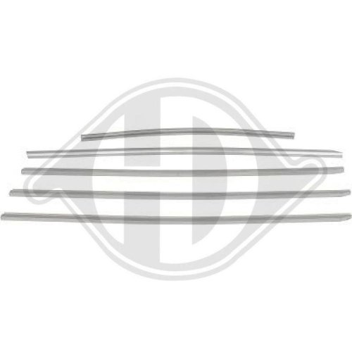 DIEDERICHS Jogo de frisos, grelha do radiador