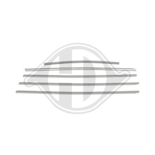 DIEDERICHS Zier-/Schutzleistensatz, Kühlergitter