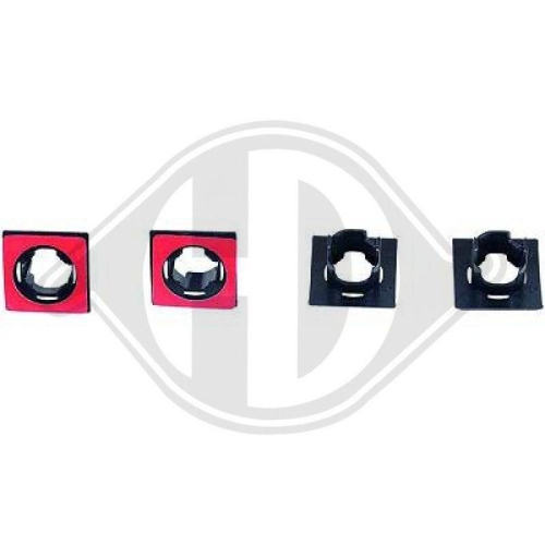 DIEDERICHS Jogo de suportes, pára-choques HD Tuning