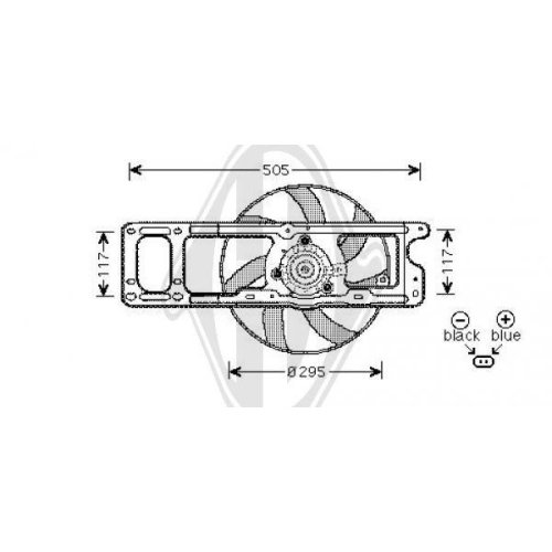 DIEDERICHS Lüfter, Motorkühlung DIEDERICHS Climate