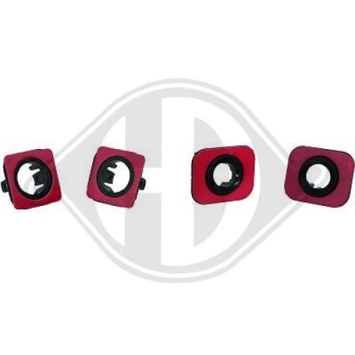 DIEDERICHS Jeu de supports, pare-chocs HD Tuning
