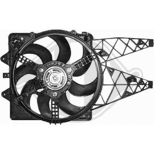 DIEDERICHS Ventilador, refrigeración del motor