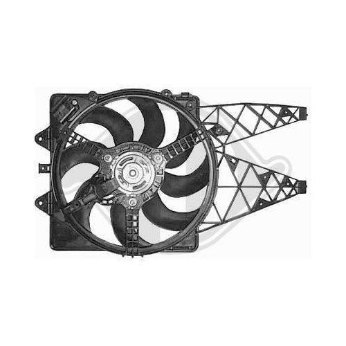 DIEDERICHS Ventilador, refrigeración del motor