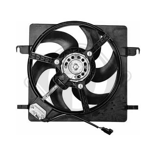 DIEDERICHS Ventilador, refrigeración del motor DIEDERICHS Climate