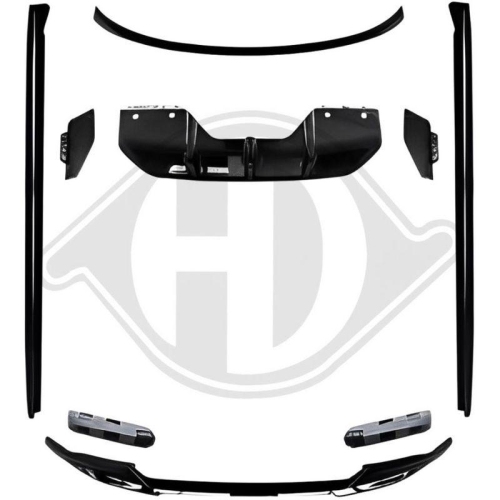 DIEDERICHS Cubierta, parachoques HD Tuning