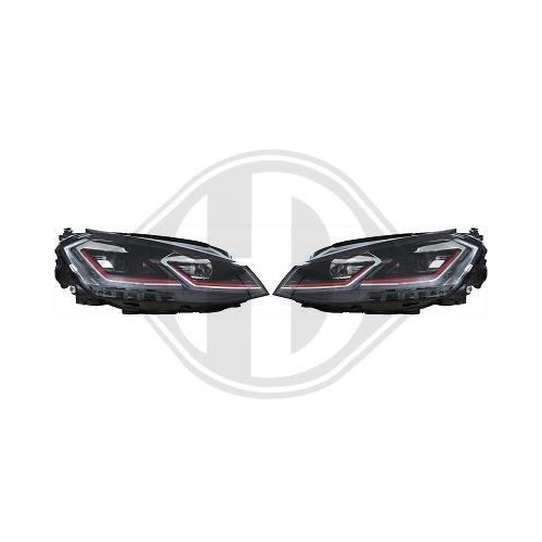 DIEDERICHS Zestaw reflektora głównego HD Tuning