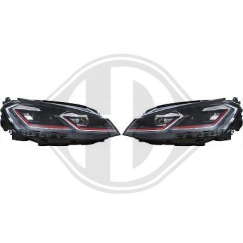 DIEDERICHS Juego faros principales HD Tuning