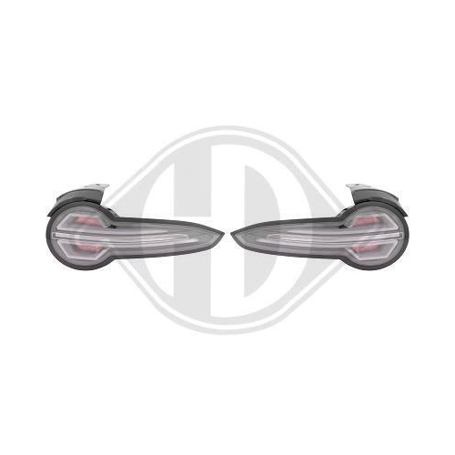 DIEDERICHS Jogo de farolins traseiros HD Tuning