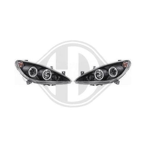 DIEDERICHS Juego faros principales HD Tuning
