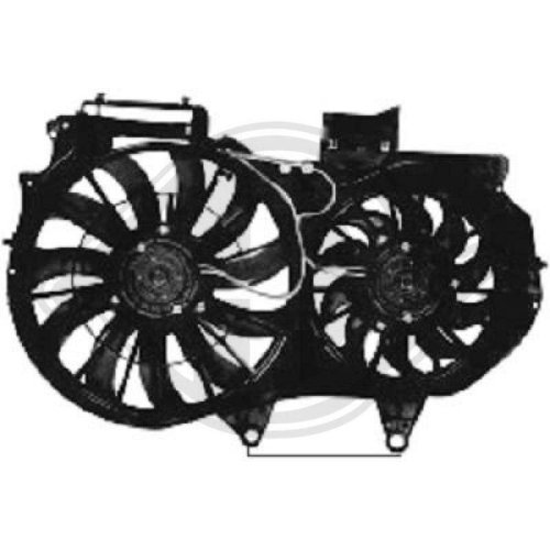 DIEDERICHS Ventilateur, refroidissement du moteur DIEDERICHS Climate