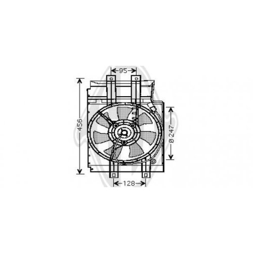 DIEDERICHS Fan, air conditioning condenser DIEDERICHS Climate