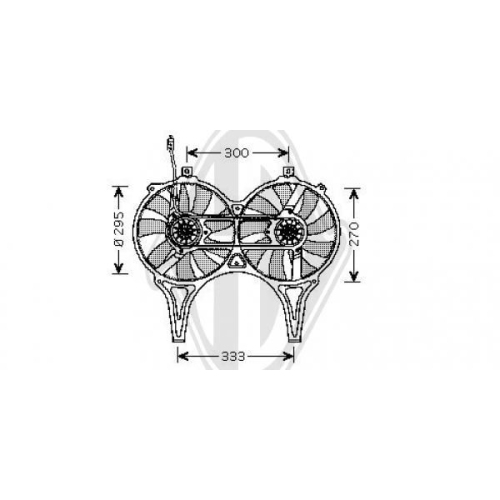 DIEDERICHS Ventilator, condensor, airconditioning DIEDERICHS Climate