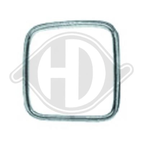 DIEDERICHS Trim/Protection Strip, radiator grille