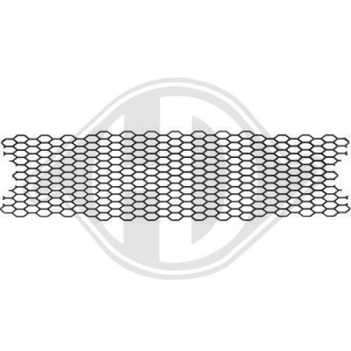 DIEDERICHS Ventilatiegrille, bumper