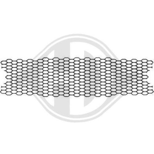 DIEDERICHS Ventilatiegrille, bumper