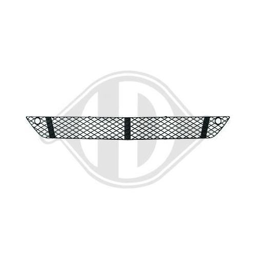 DIEDERICHS Grille de ventilation, pare-chocs