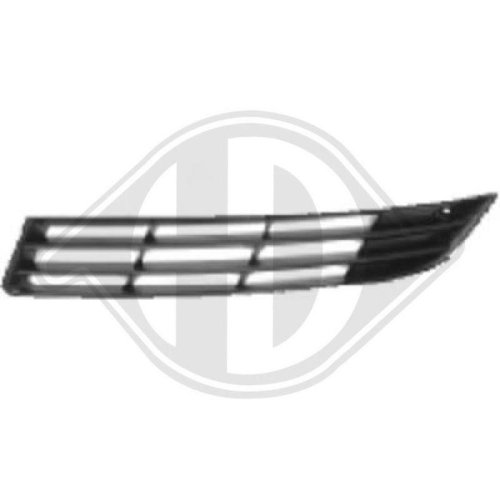 DIEDERICHS Grille de ventilation, pare-chocs Priority Parts