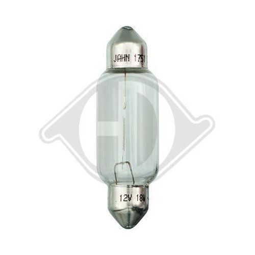 DIEDERICHS Gloeilamp, kentekenplaatverlichting