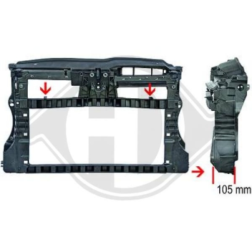 DIEDERICHS Radiator Support