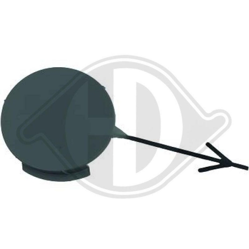 DIEDERICHS Заслонка, буксирный крюк Priority Parts