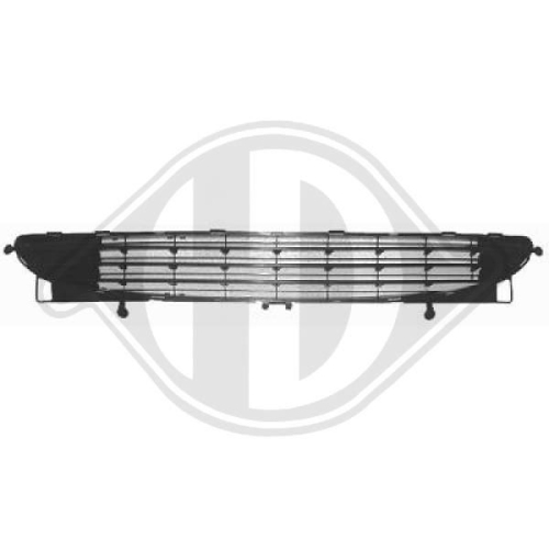 DIEDERICHS Ventilatiegrille, bumper Priority Parts