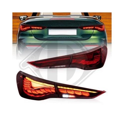 DIEDERICHS Jogo de farolins traseiros HD Tuning