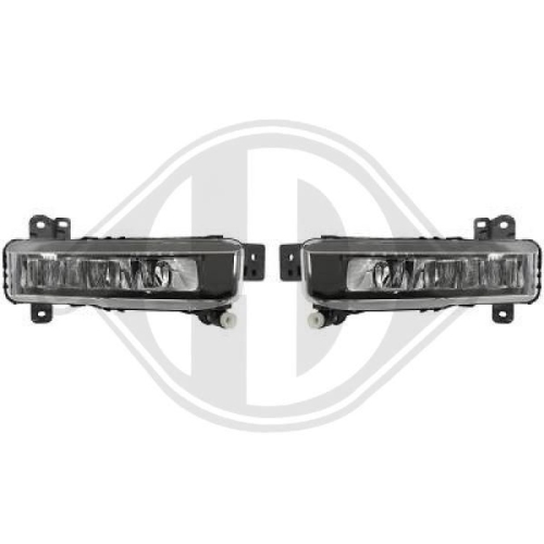 DIEDERICHS Front Fog Light Set HD Tuning