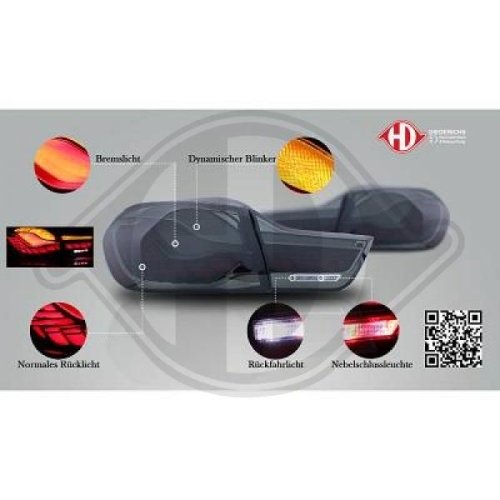 DIEDERICHS Tail Light Assembly Set HD Tuning