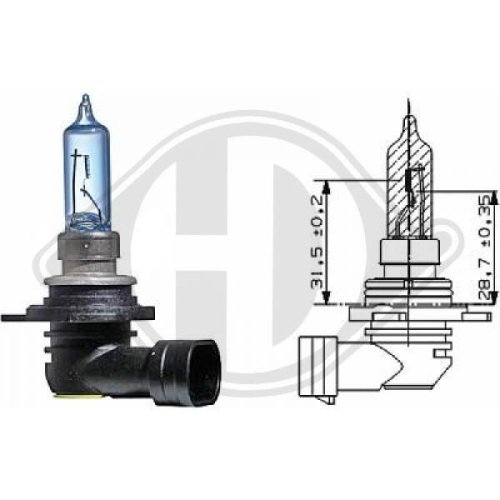 DIEDERICHS Glühlampe, Fernscheinwerfer