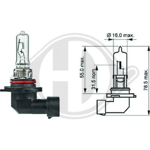 DIEDERICHS Bulb, cornering light