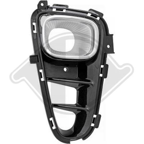 DIEDERICHS Grelha de ventilador, pára-choques
