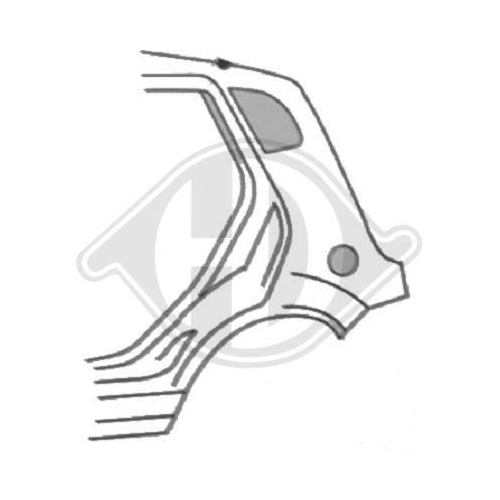 DIEDERICHS Quarter Panel