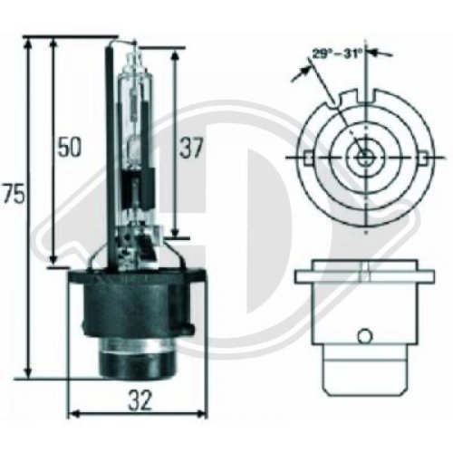 DIEDERICHS Gloeilamp