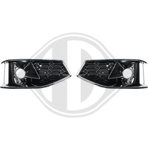 DIEDERICHS Ventilation Grilles, bumper HD Tuning