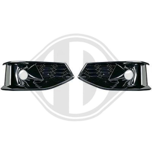 DIEDERICHS Grille de ventilation, pare-chocs HD Tuning