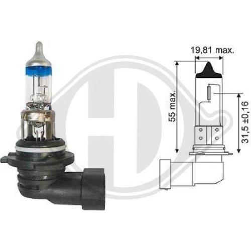 DIEDERICHS Лампа накаливания More Light +120%