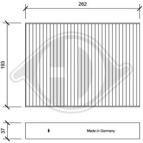 DIEDERICHS Filter, Innenraumluft DIEDERICHS Climate