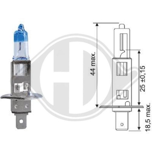 DIEDERICHS Лампа накаливания More Light +120%