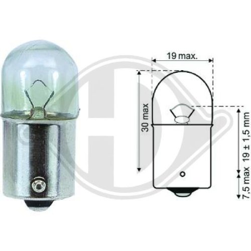 DIEDERICHS Bulb, stop light