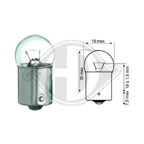DIEDERICHS Glühlampe Long Life