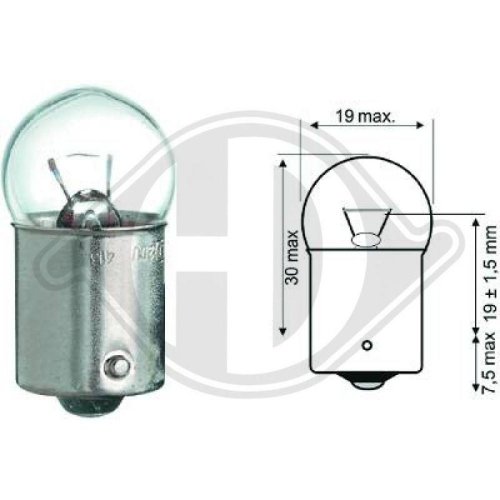 DIEDERICHS Gloeilamp Long Life
