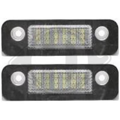 DIEDERICHS Licence Plate Light HD Tuning