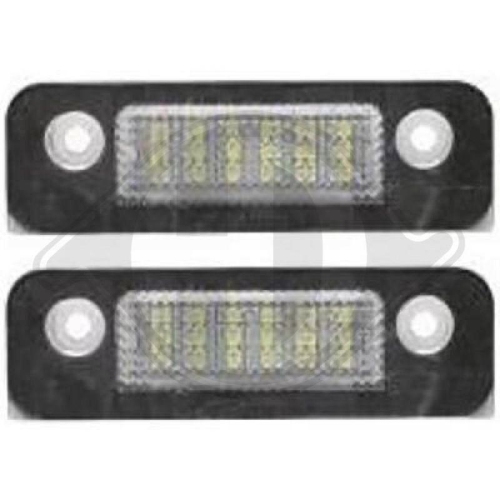 DIEDERICHS Kentekenlamp HD Tuning