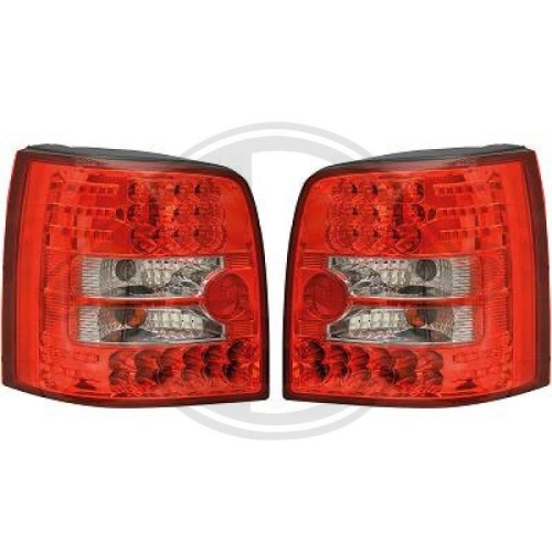 DIEDERICHS Juego luz trasera HD Tuning