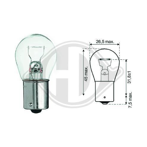 DIEDERICHS Glühlampe Long Life