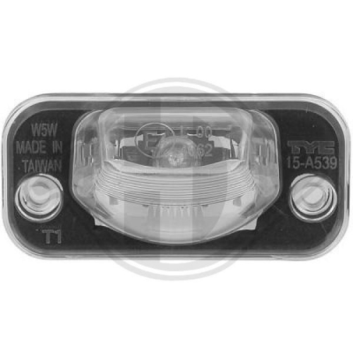 DIEDERICHS Licence Plate Light